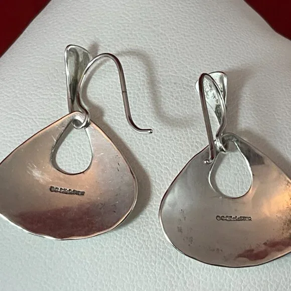 Ed Levin Sterling Silver Jamaica Earrings- Medium